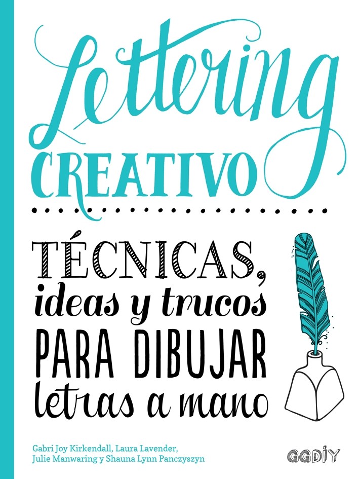 Lettering creativo y caligrafía moderna - cuaderno