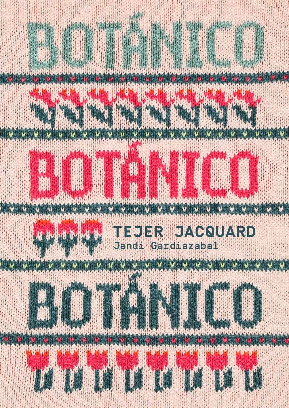 Botánico. Tejer jacquard