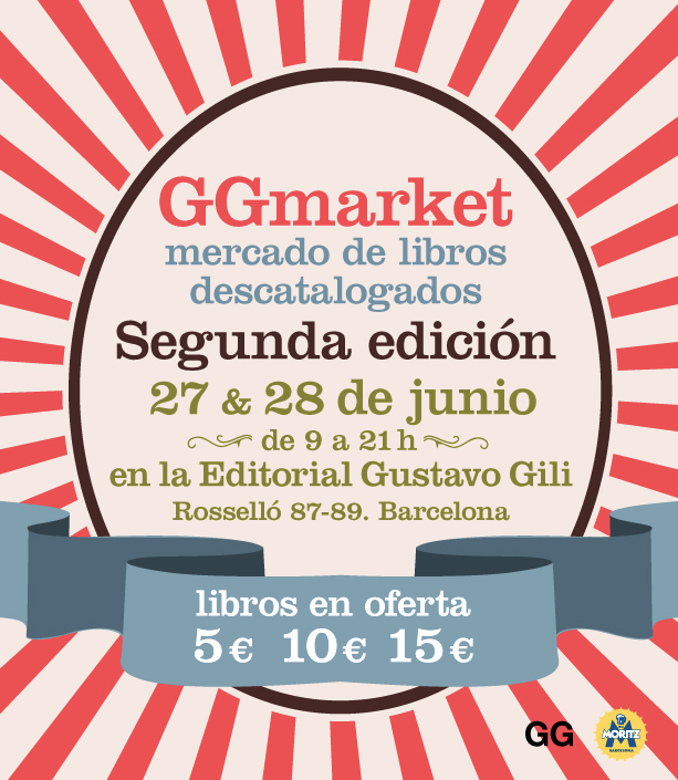 GGmarket, vuelve el mercadillo de libros a 5, 10 y 15€