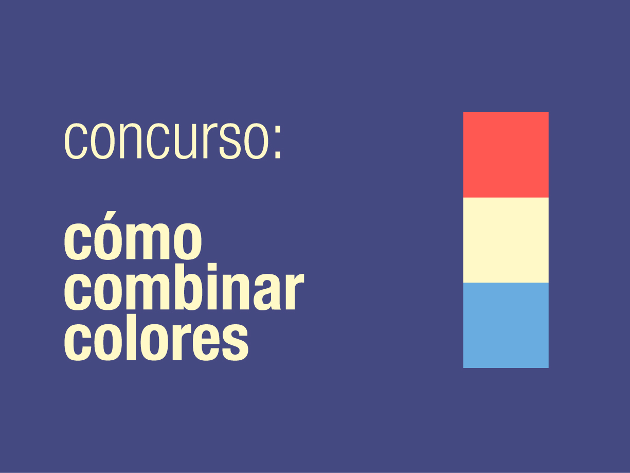 Concurso: 'Cómo combinar colores'